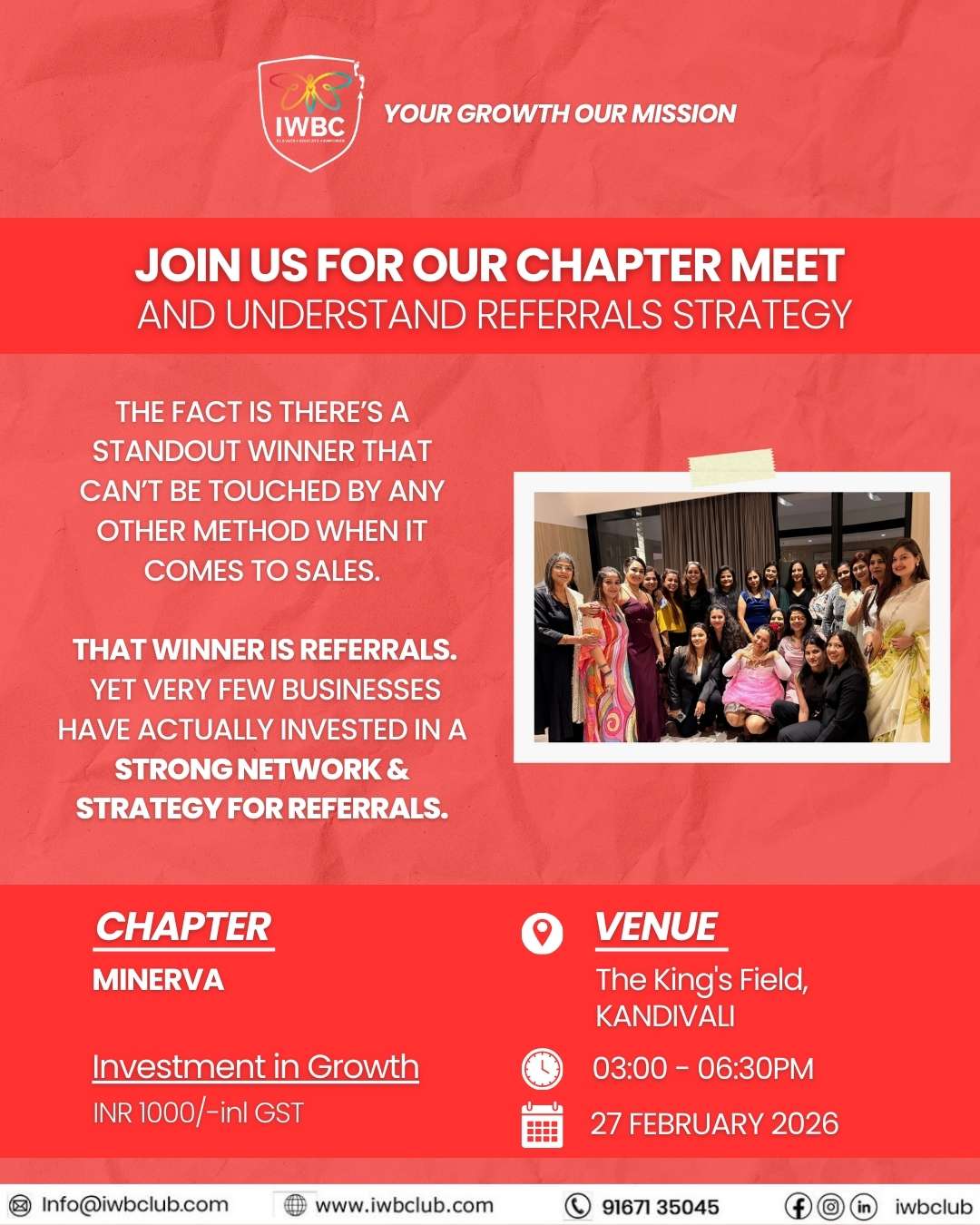 Chapter Minerva Social Meet